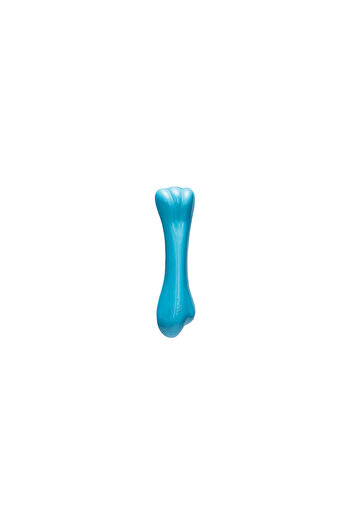 Karlie Msa-Shop Plastic Bone Toy for Dogs Blue (12X3X3)