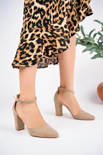 MUGGO Soffy Guaranteed Women's Classic Daily Style Stylish and Comfortable Heeled Shoes
