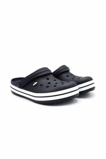 Akınal Bella Unisex Dark Black Type Sabo Slippers