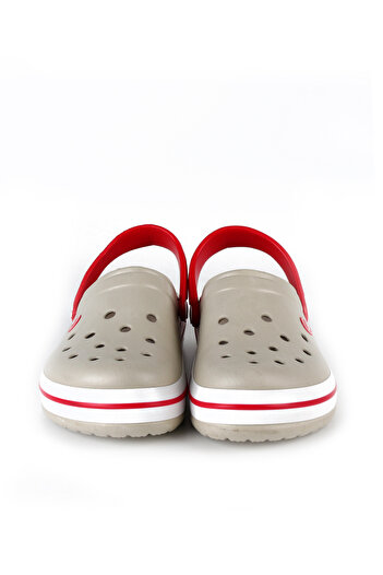 Akınal Bella Lugmo Women's Slippers Sabo Hospital Slippers Beige-red