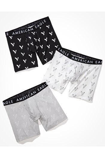 AMERICAN EAGLE Aeo 6" Classic Boxer Brief - Multipak U-0235-3265-900