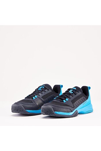 Decathlon Çocuk Bağcıklı Tenis Ayakkabısı - Mavi / Siyah- Ts500 Fast