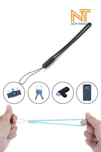 Nezih Case Silicone Phone Hand Strap Lanyard Compatible with All Phones