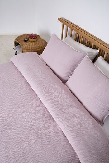 İrya Cuvertură de pat dublă Ocean Liliac 250x260