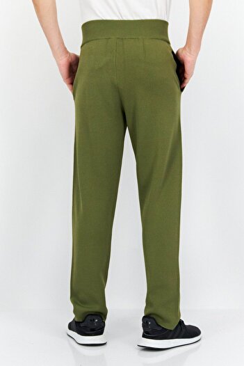 Fila Men Sportswear Fit Teramo Knitted Sweatpants, Olive