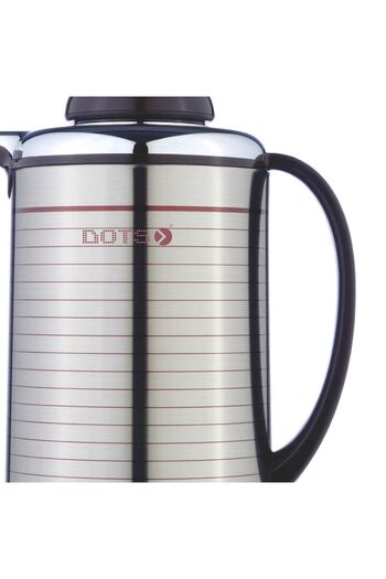 DOTS Thermo Flask, 1.3 Liters - Silver