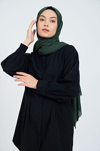 m moon scarf Premium Bamboo Cashew Shawl “Dark Khaki“