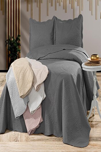 eco concept Double Quilted Embroidered Bedspread - Daily Use