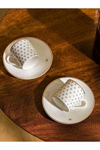 LC Waikiki LCW HOME 2 Kişilik Porselen Kahve Fincan Takımı 90 Ml