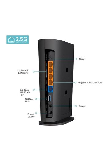TP-LINK Archer AX80, AX6000 2.5g Portlu 8-Akışlı Wi-Fi 6 Router