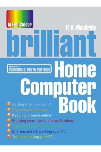 Pearson كتاب Brilliant Home Computer Book كل ما تريد القيام به على جهاز الكمبيوتر الخاص بك عندما تريد ذلك