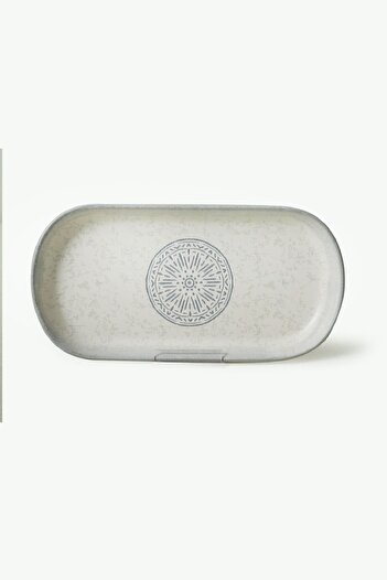 Keramika Stone Boat Plate 28 Cm 2 Pieces 21427