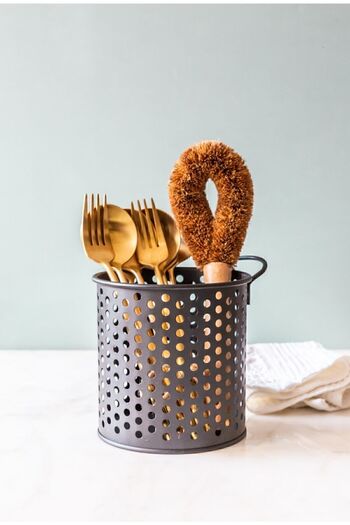 Arma House 13 cm Black Wire Handle Spoon Holder