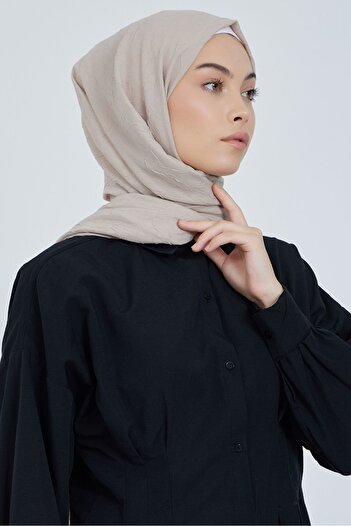 m moon scarf Premium Bamboo Cashew Shawl "Dark Stone"