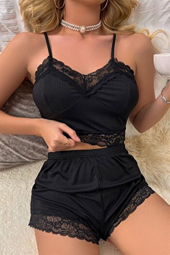 RosaButik Set de pantaloni scurti flexibili, eleganti, confortabili