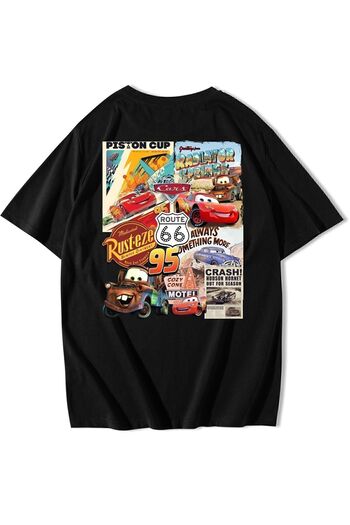 BRZ COLLECTION Μπλουζάκι Unisex Oversize Cars
