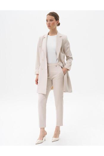 Kayra Μπουφάν Basic Blazer σε χρώμα πέτρας