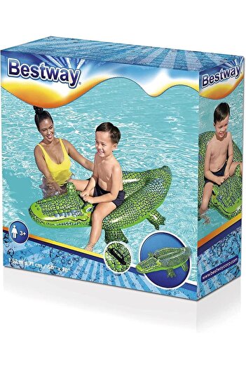 Mulvix Bestway Crocodile Rider with Holder 152X71 Cm- 41477 (Lisinya)