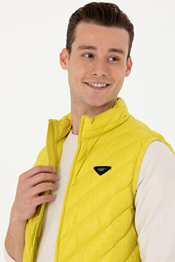U.S. Polo Assn. Пістовий зелений чоловічий жилет - 50269097-VR087