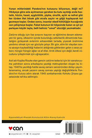 Can Yayınları Pandora’nın Kutusu