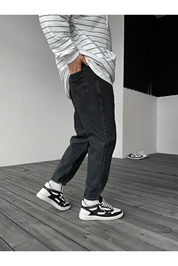 BYBASICMAN Siyah Boyfriend Df-2037/2542/2492/2636