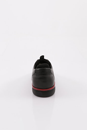 DGN Erkek Bağcıklı Casual Sneakers Ayakkabı Siyah Benfica 2641428