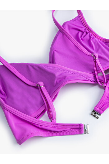 Koton Draped Bikini Top