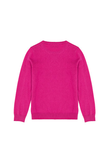 U.S. Polo Assn. Kız Çocuk Menekşe Basic Kazak 50269399-VR037