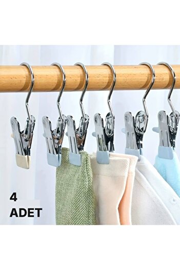 TOYFEST 4 PCS Stainless Steel Pants, Shawl, Hat, Scarf, Scarf and Peg Strap Bag Set