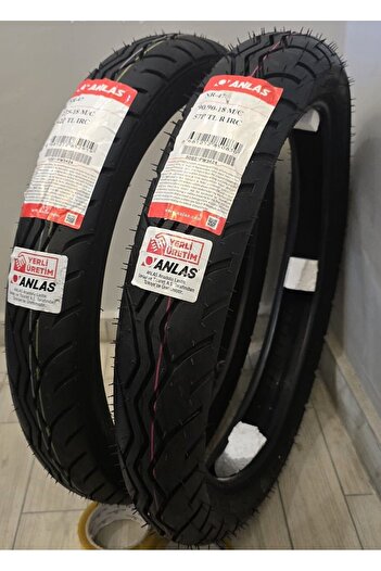 ANLAS Irc Ybr125 Cbf 150 Için 2.75-18 Ve 90/90-18 Irc Lastik Set Sibop Hediye