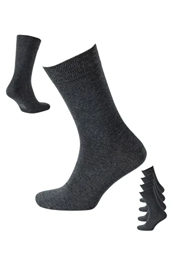 SONNORS 4 Pairs of Premium Office Socks - Organic Cotton, Comfortable Seamless