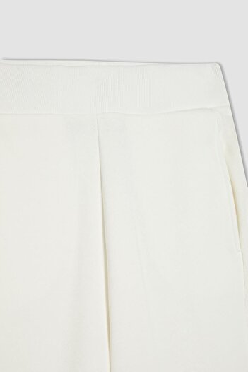 DeFacto Sweatpants with Wide Leg and Pockets - Fit Wide Leg A7155Ax23Au