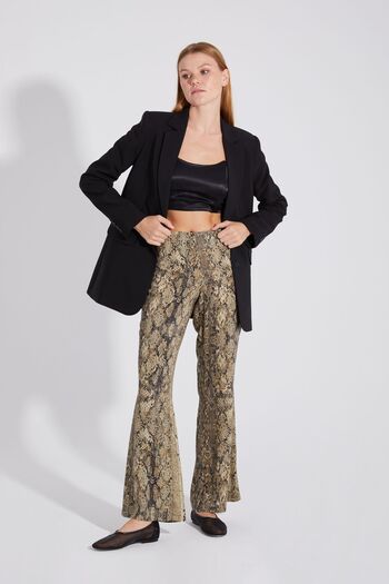 ONE8 Çift Düğmeli Yırtmaçlı Astarlı Blazer Ceket