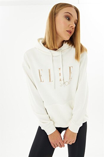 ELLE Sport Gilded Women's Hooded Sweatshirt with Pockets
