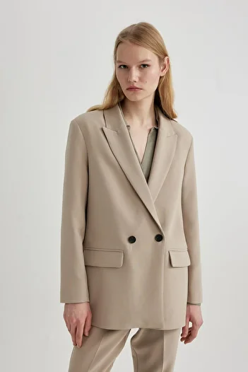 DeFacto Oversize Fit Blazer Jacket C2457ax24sp