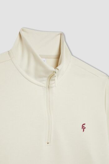 DeFacto Skuba Diver Fabric Sports Sweatshirt - Wide Fit, Stand Collar B4634Ax24Sp
