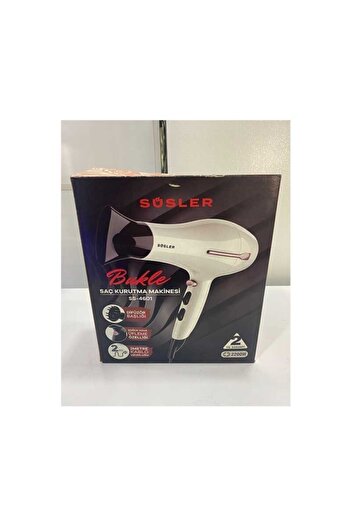 Süsler Ss-4601 Curly White Hair Dryer