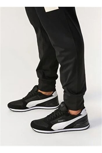 Puma St Runner V3 Mesh - Erkek Siyah Spor Ayakkabı - 384640 01