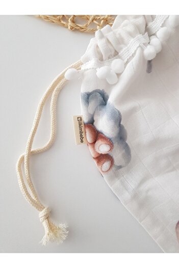 ilkimbebe Bear Baby Care Bag - Sleeping