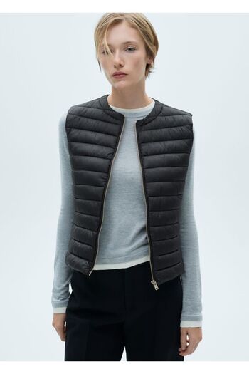 MANGO Woman Quilted Vest