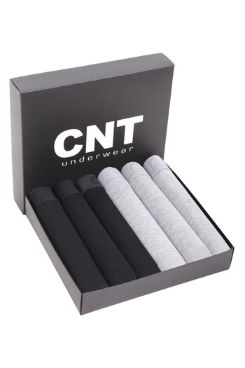 CNT Men's 6 Pieces Cotton Lycra Premium Quality Boxers in Special Box