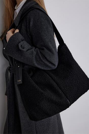 Suud Collection Taška Teddy Black Basket Bag