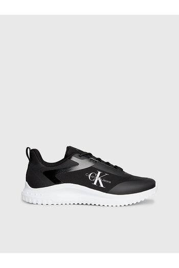 Calvin Klein Erkek Siyah - Beyaz Düşük Bilekli Spor Ayakkabı