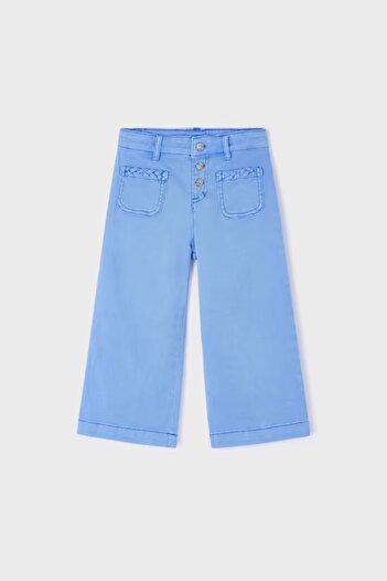 MAYORAL Kids Gabardine Trousers 03528-69 Navy Blue