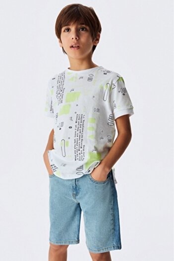 nk kids 64707 Boy Gray Mybach Shorts