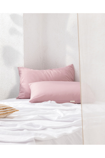 Madame Coco Manon Dried Rose Cotton Pillowcase Set - 100% Cotton