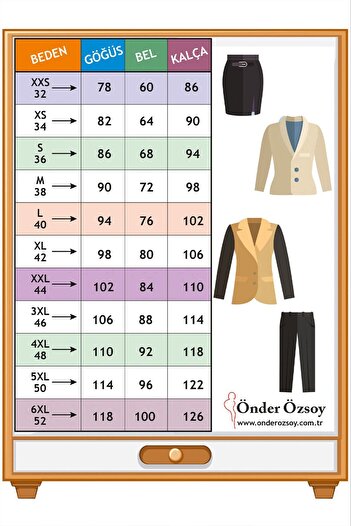ÖNDER ÖZSOY Long Classic Vest & Pencil Skirt Set - Lilac
