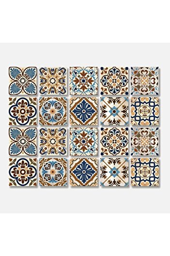 TİNK Kendinden Yapışkanlı Fas001 10x10 Cm Desenli Pvc Karo