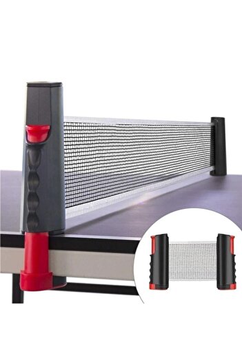 TOYFEST Portable Non-Slip Retractable Ping Pong Table Tennis Apparatus with Net