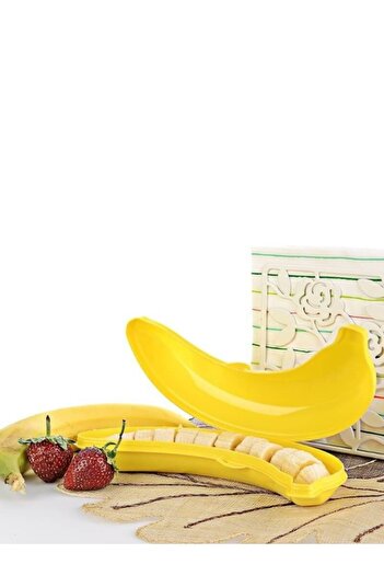 TOYFEST Muz Saklama Kutusu - 1 ADET - 22.4 cm